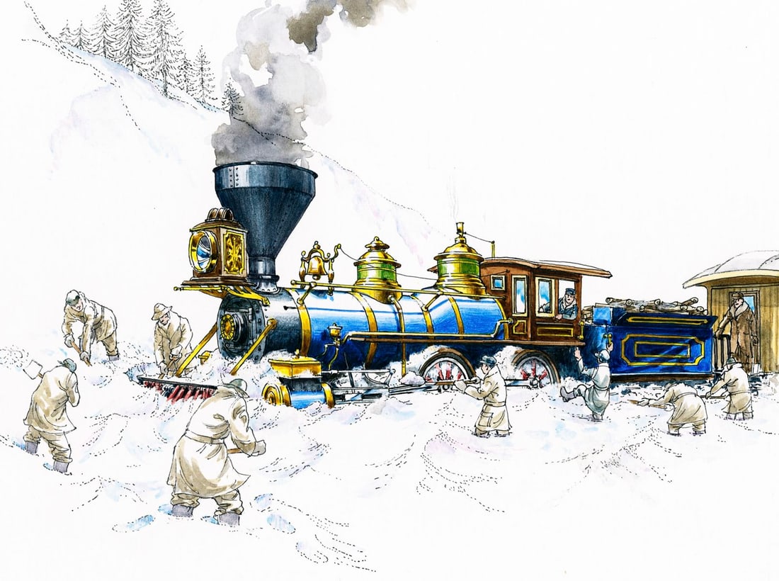 Basil Smith (UK,1925-2010) watercolor painting (1 of 13)