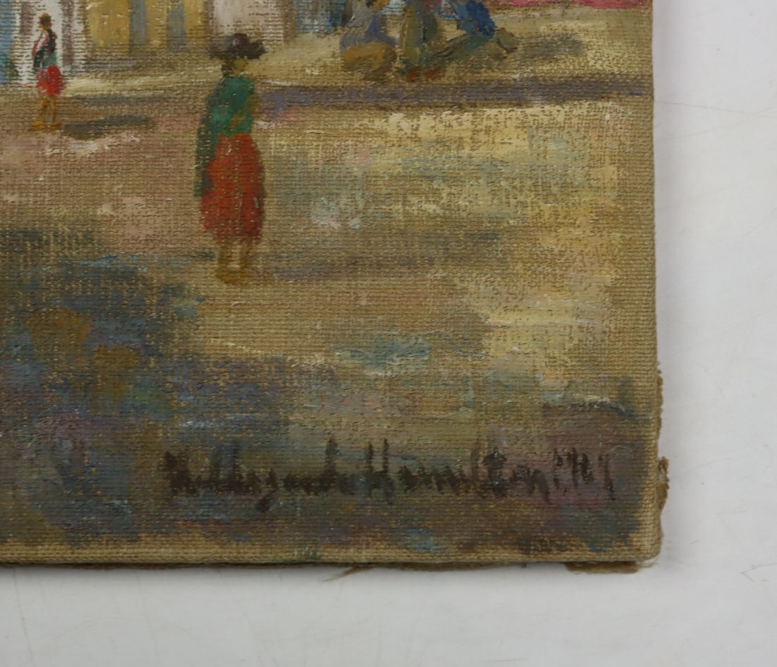 Hildegarde Hamilton (FL,VA,1898-1970) oil painting - 10