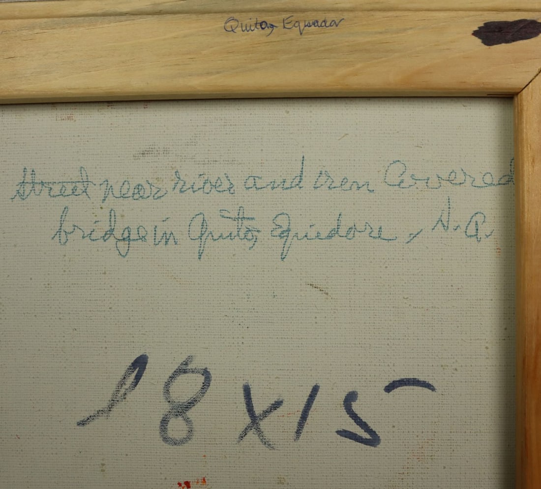 Hildegarde Hamilton (FL,VA,1898-1970) oil painting - 13