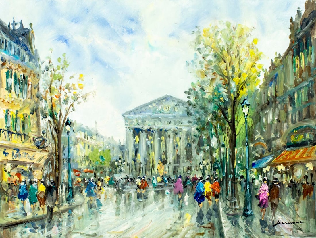 Salvadore Demone (Italy,1928-?) oil painting (1 of 13)