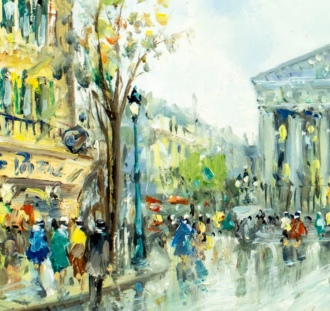 Salvadore Demone (Italy,1928-?) oil painting - 6