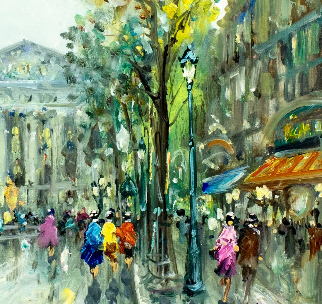 Salvadore Demone (Italy,1928-?) oil painting - 7