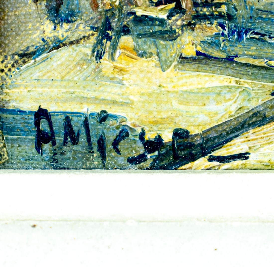 Andre Michel (France,Canada,1945-?) oil painting - 4