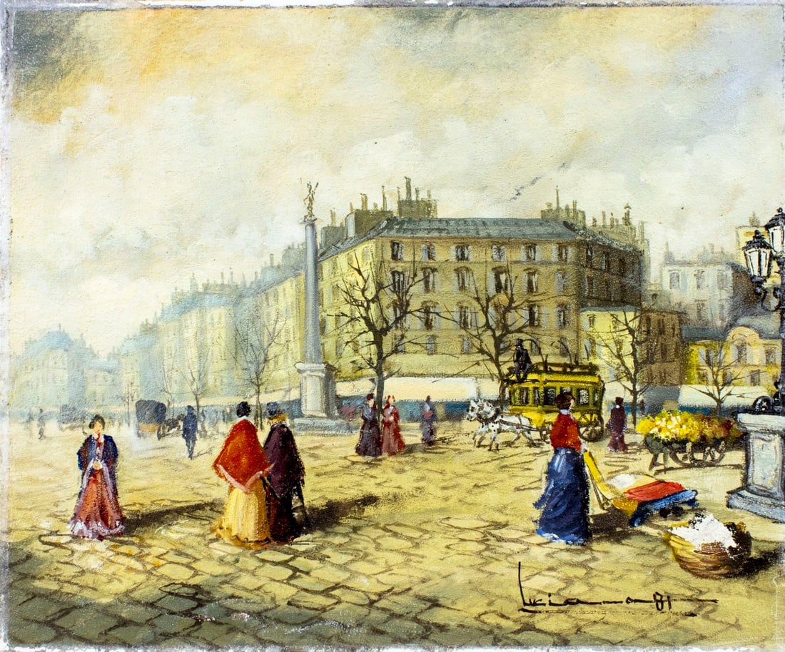 Luciano (France,20C) oil painting - 3