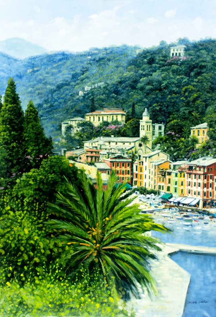 Claudio Ciardi (Italy,b 1962) oil painting (1 of 14)