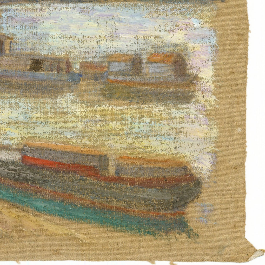 Hildegarde Hamilton (FL,VA,1898-1970) oil painting - 10