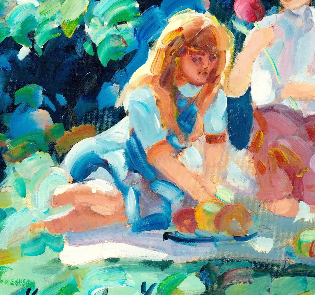 Lisandro Baylon (Argentina,US,1951-?) oil painting - 5