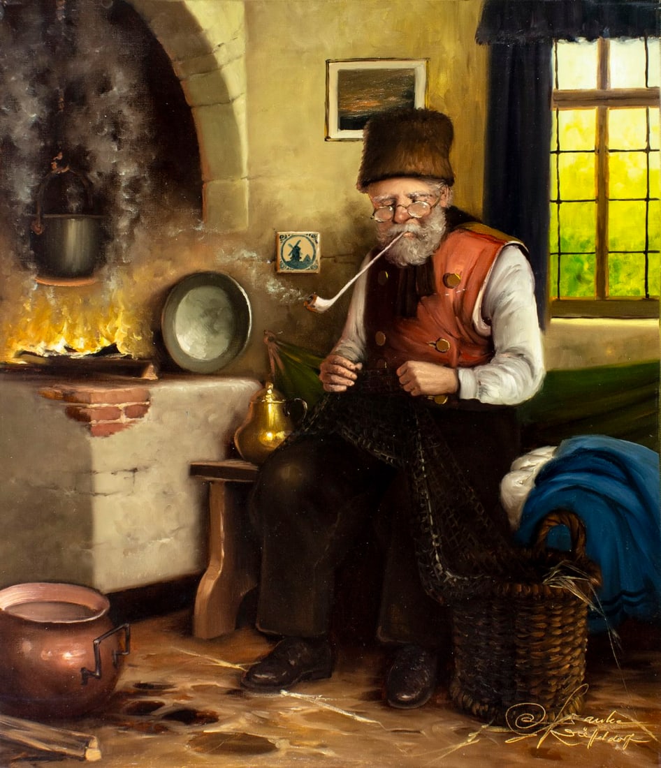 Clemens Franke (German,20C) oil painting (1 of 13)