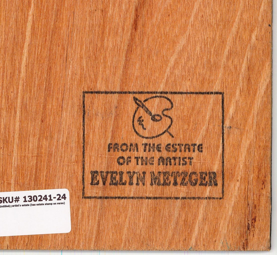 Evelyn Metzger (NY,Brazil,1911-2007) oil painting - 10