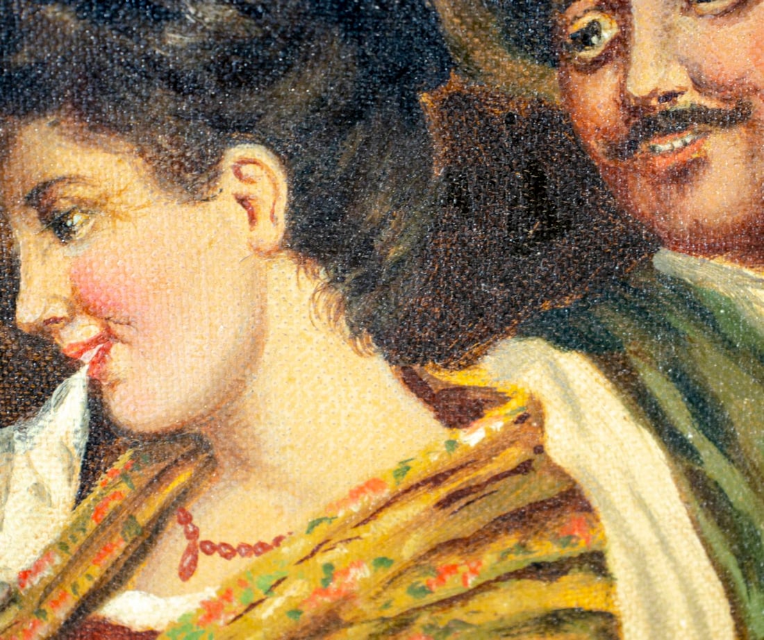 G Reni (Italy,early 20C) oil painting antique - 8