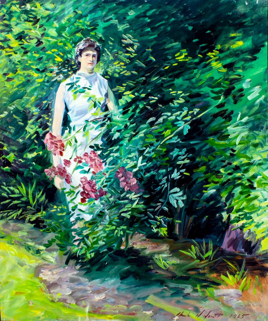 Charles Mount (NY,1928-1995) oil painting (1 of 14)