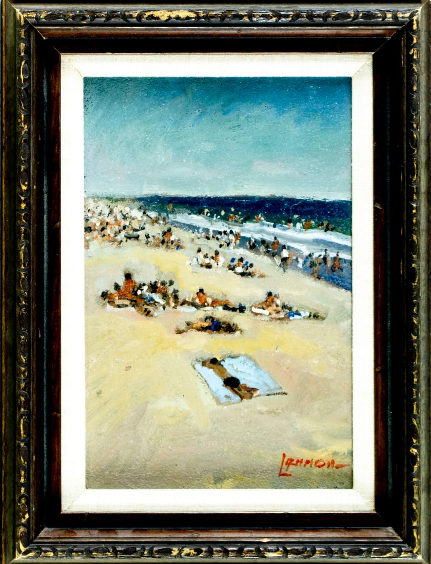 Bernard Lennon (NY,CT,1914-1992) oil painting - 3