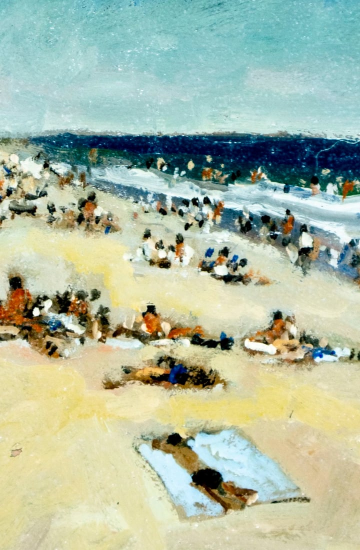 Bernard Lennon (NY,CT,1914-1992) oil painting - 5