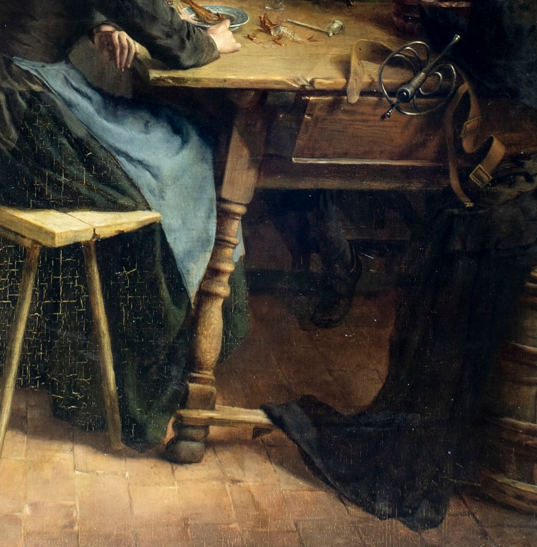 Rudolf Schrader (German,1853-?) oil painting - 7