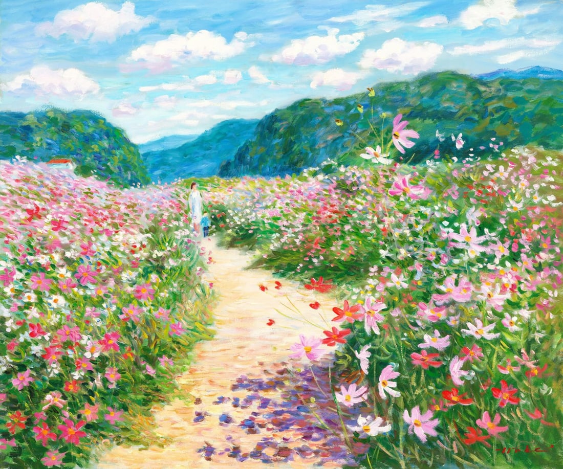 Wabe (US,20C) oil painting (1 of 11)