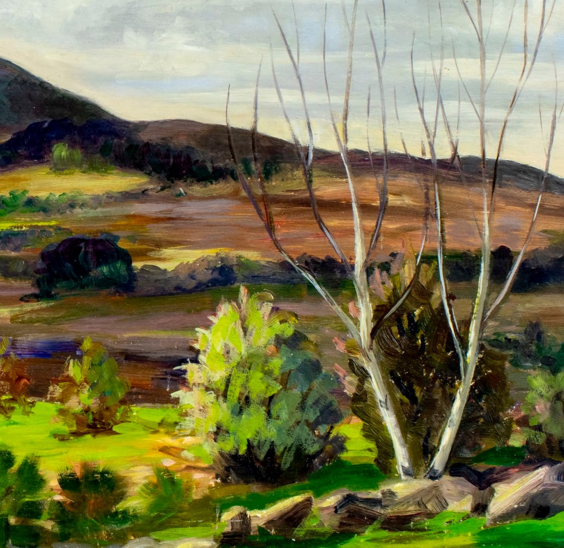 Elizabeth Sampson (MA,mid 20C) oil painting - 7