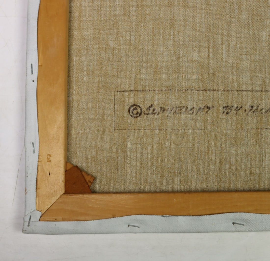 Jack Laycox (CA,1921-1984) oil painting - 12