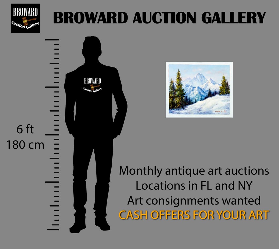 Sang M Lee (South Korea,US,b 1949) oil painting - 2