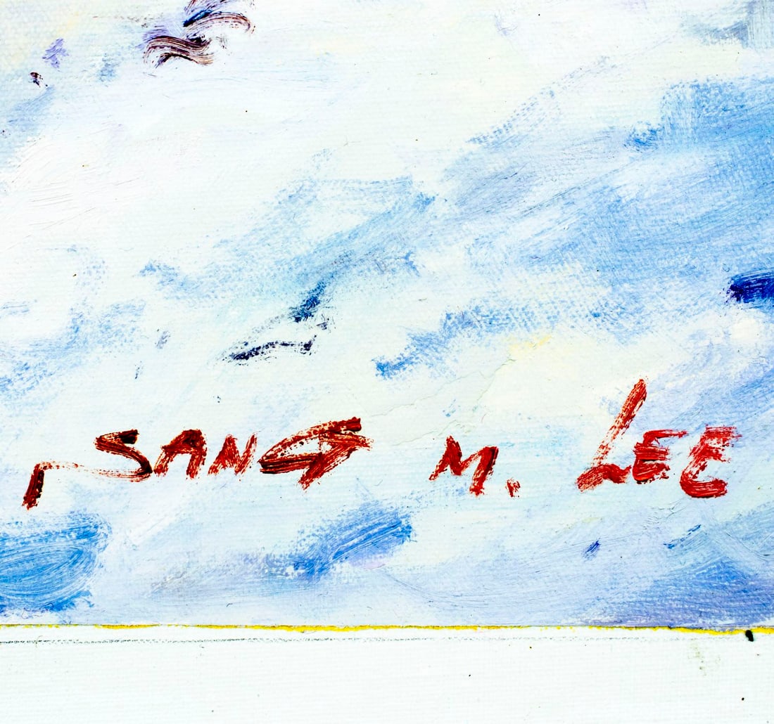 Sang M Lee (South Korea,US,b 1949) oil painting - 4