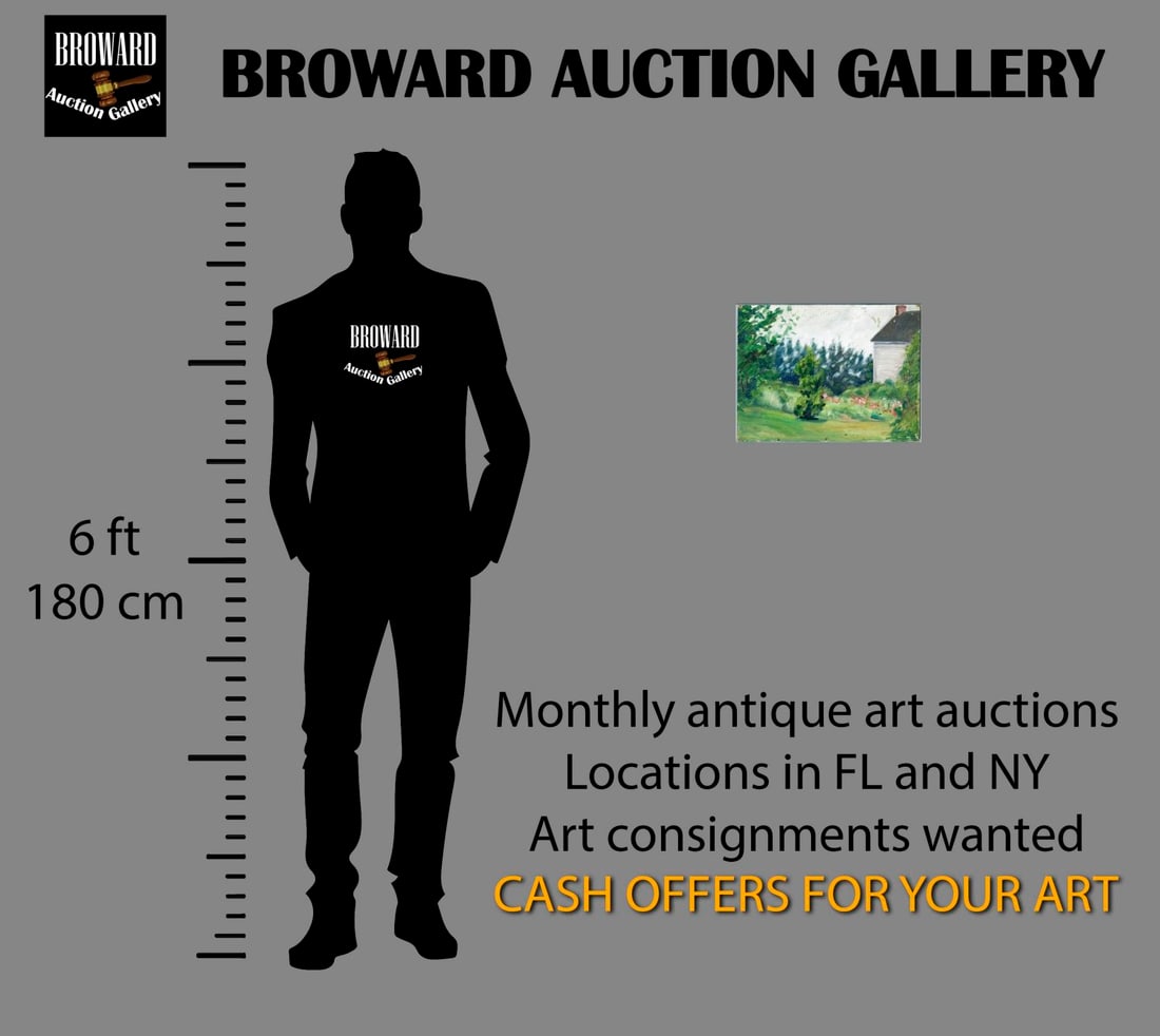 Helen DuMond (NY,CA,OR,1872-1968) oil painting - 2