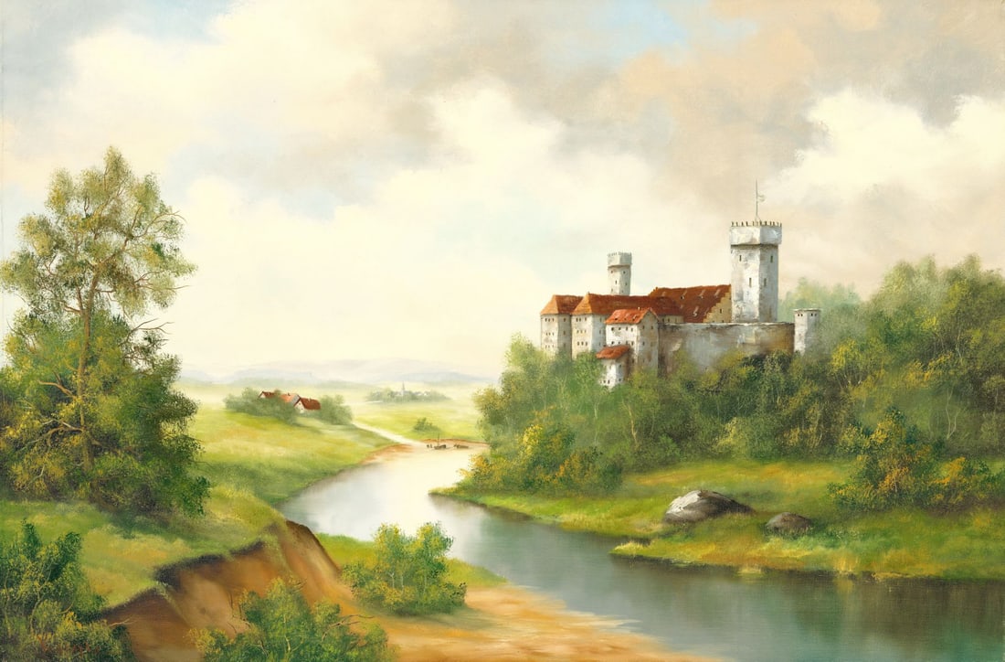 C Karopka (Europe,20C) oil painting (1 of 11)