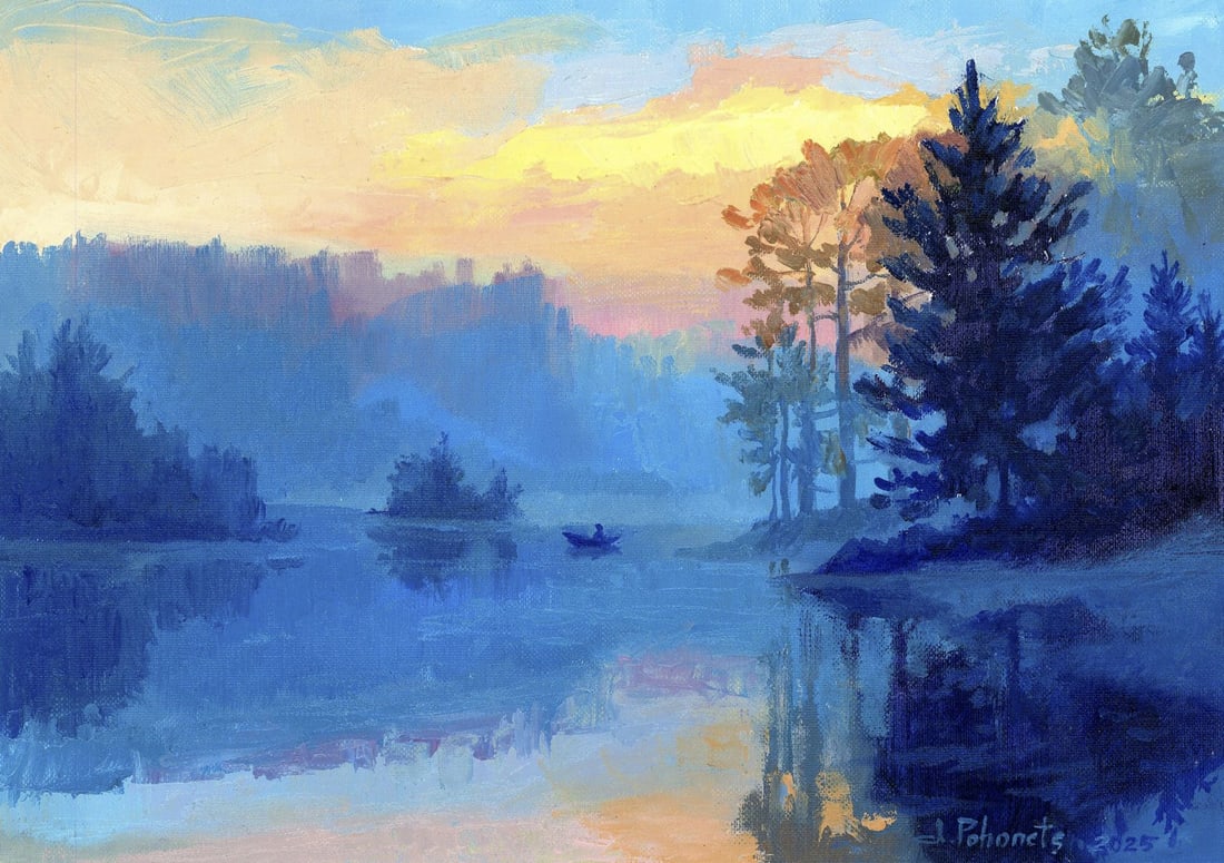 Ivana Pohonets (Ukraine,20/21C) oil painting (1 of 12)