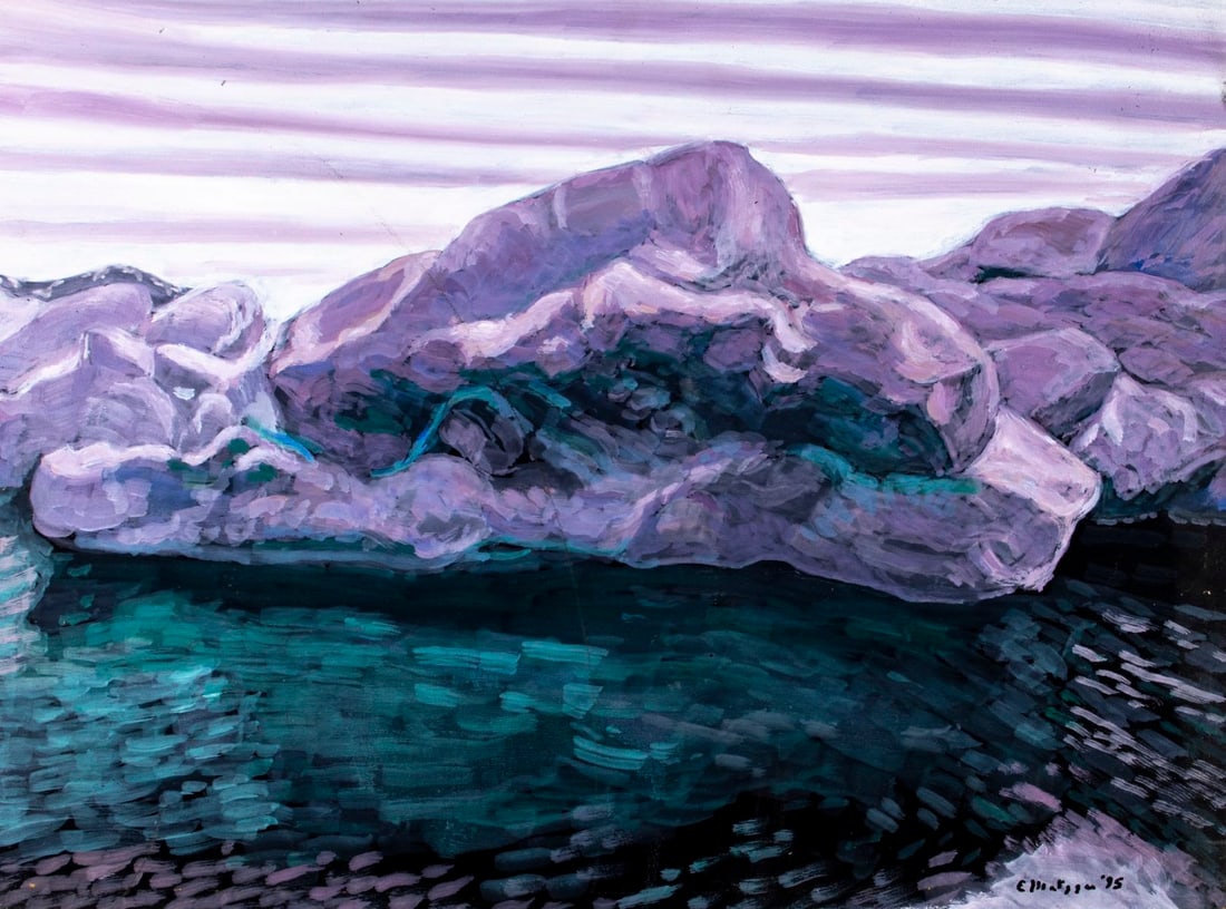 Evelyn Metzger (NY,Brazil,1911-2007) oil painting (1 of 13)