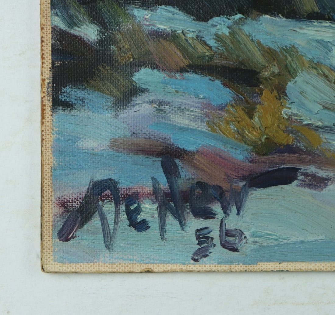 DeNew (US,mid 20C) oil painting - 10