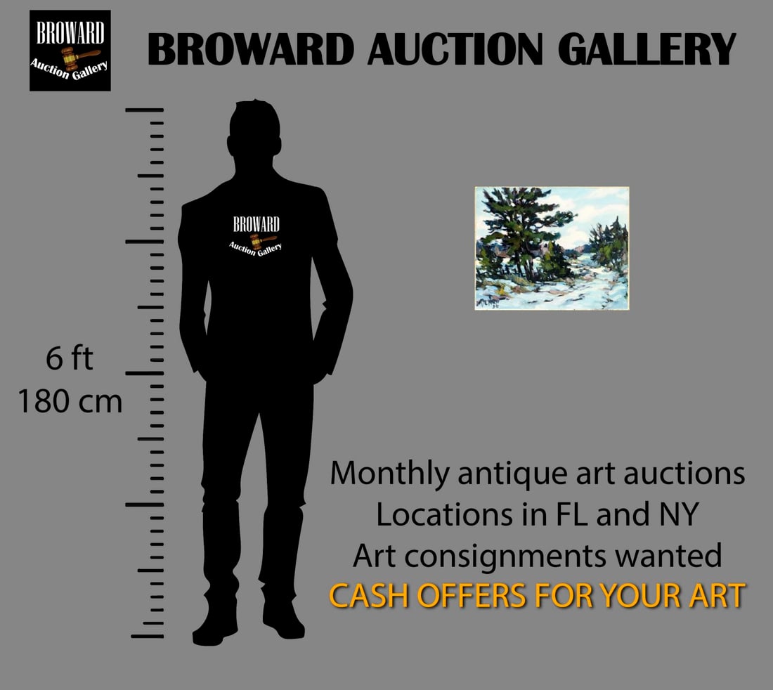 DeNew (US,mid 20C) oil painting - 2