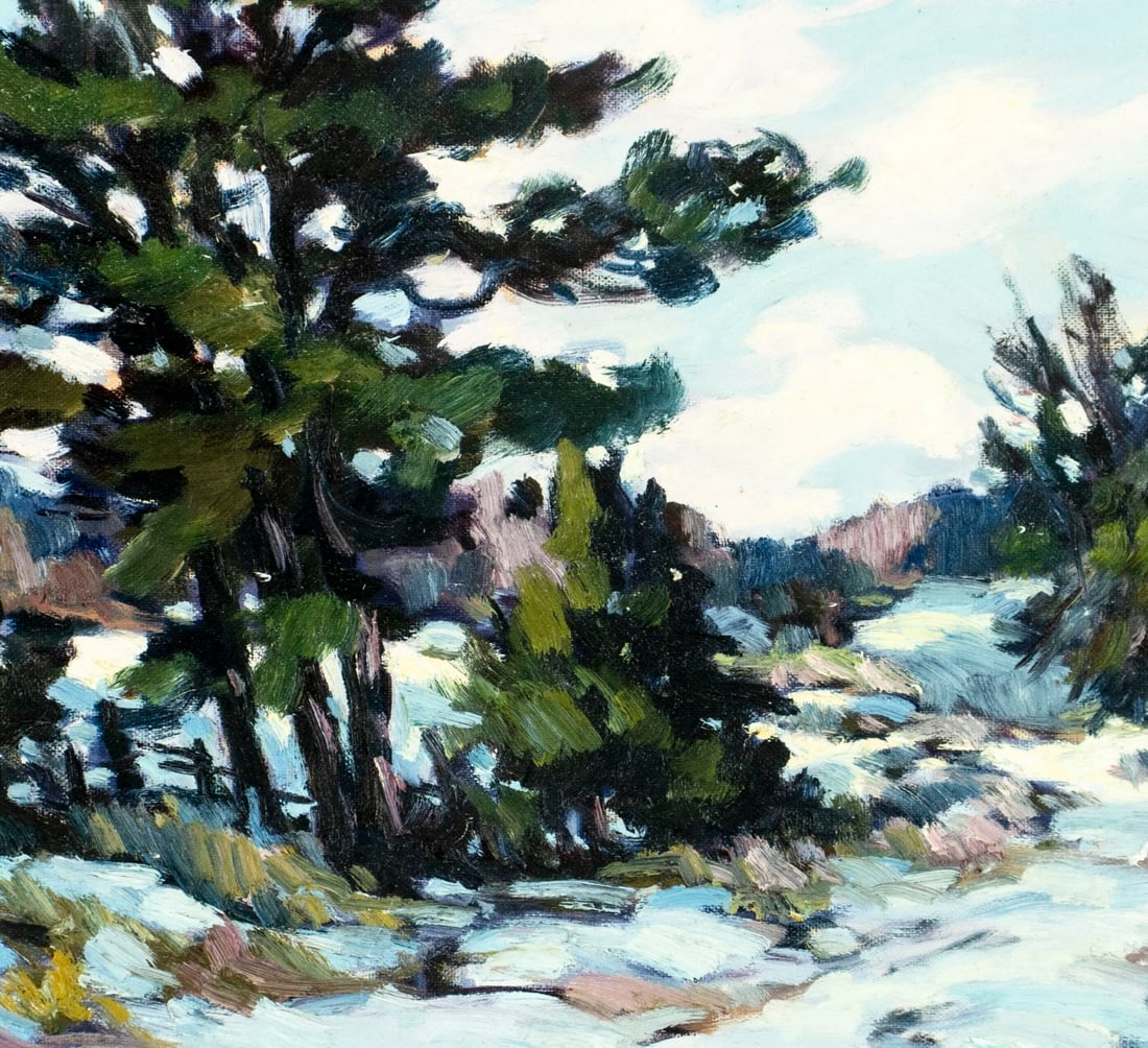 DeNew (US,mid 20C) oil painting - 5