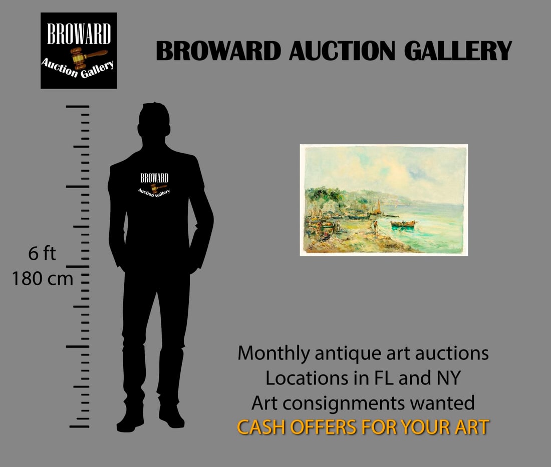 Mario Passoni (Italy,France,1929-?) oil painting - 2