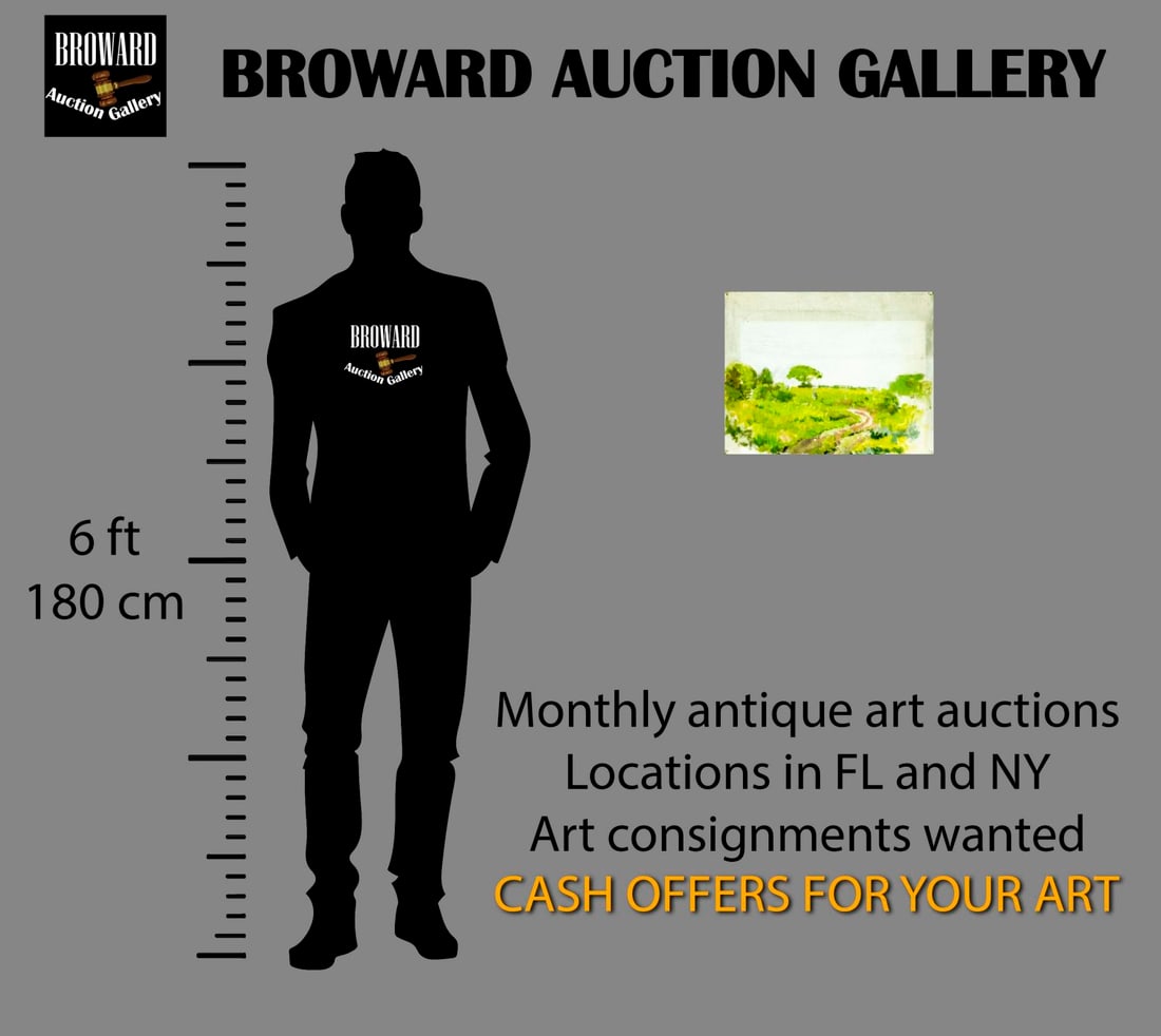 Helen DuMond (NY,CA,OR,1872-1968) oil painting - 2