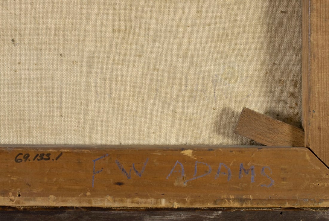 Frederick W Adams (Canada,1880-?) oil painting - 11