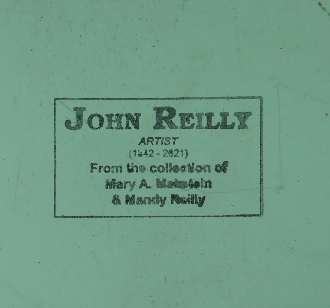 John Reilly (NY,NJ,1942-2021) oil painting - 13