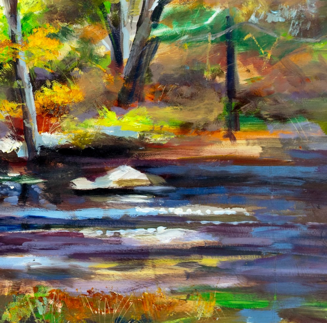 John Reilly (NY,NJ,1942-2021) oil painting - 7