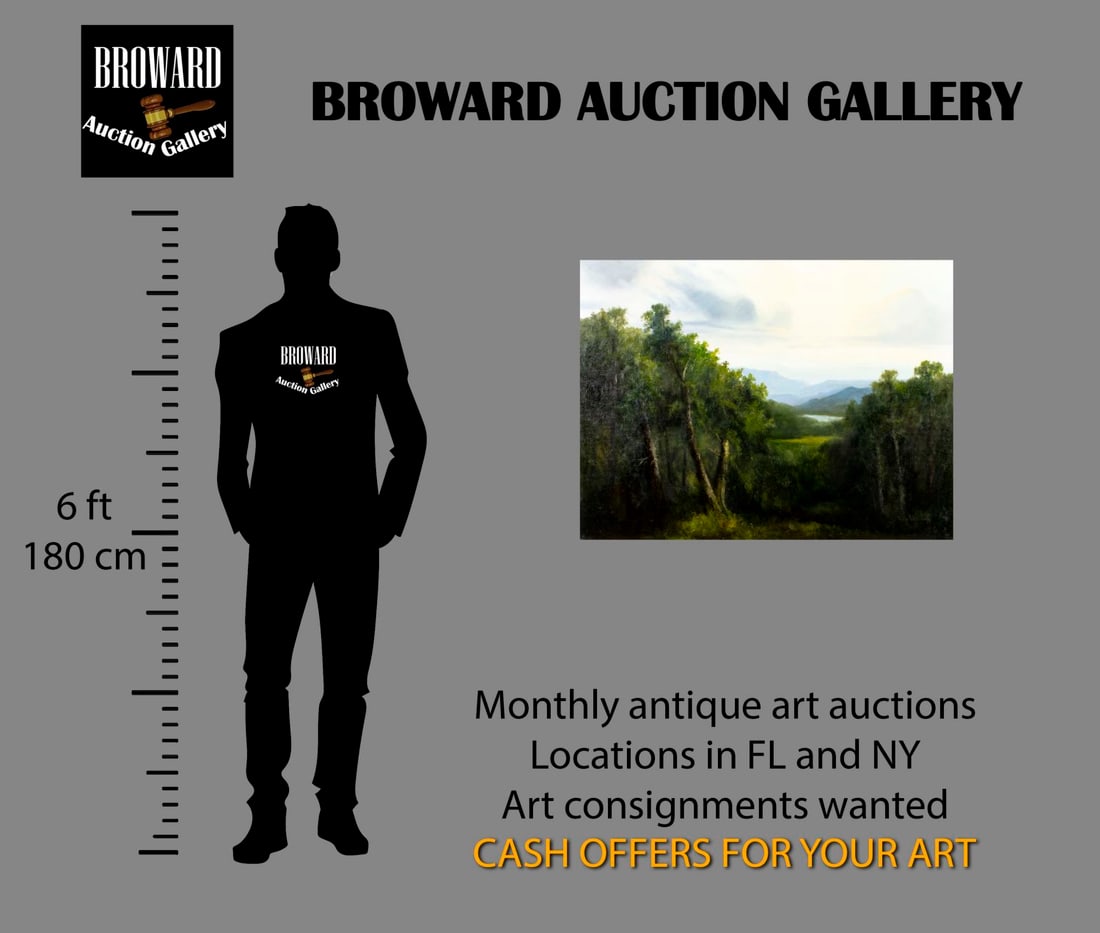 Ron Williams (TN,1947-2016) oil painting - 2