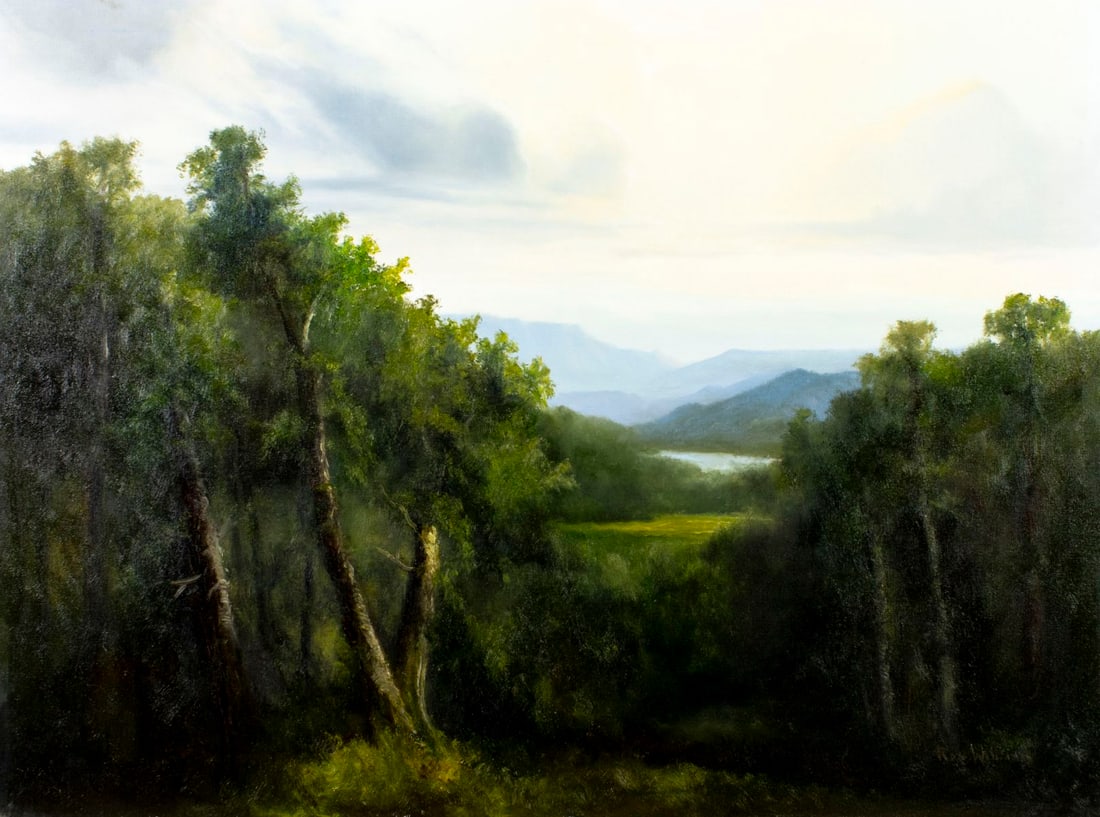 Ron Williams (TN,1947-2016) oil painting - 3