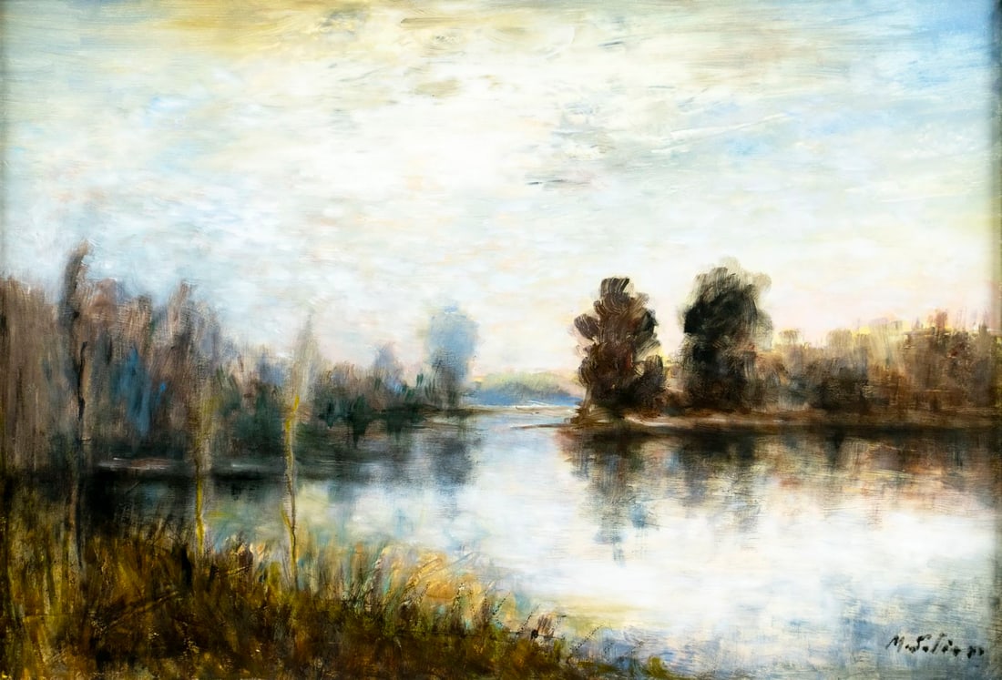 Maurice Solinas (France,20C) oil painting (1 of 13)