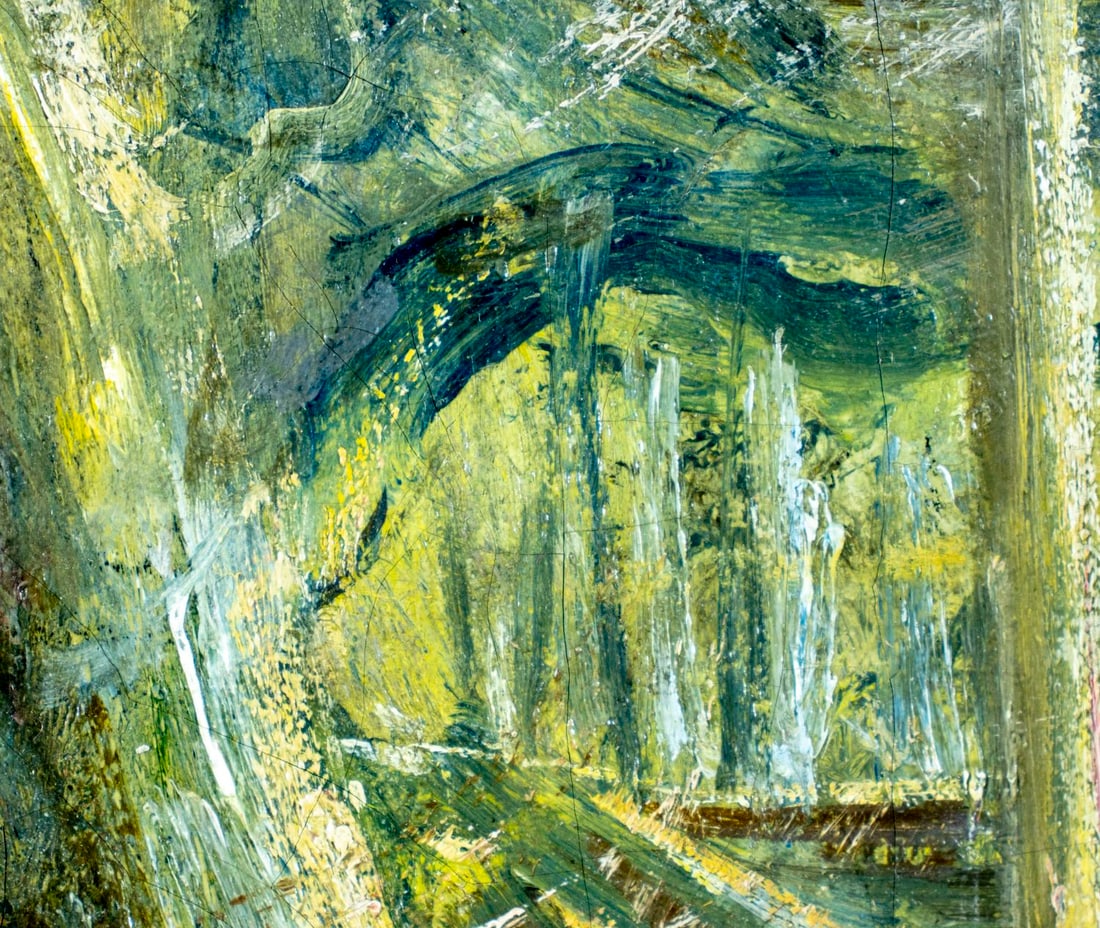 Olive Parker Black (NY,MA,1868-1948) oil painting antique - 8