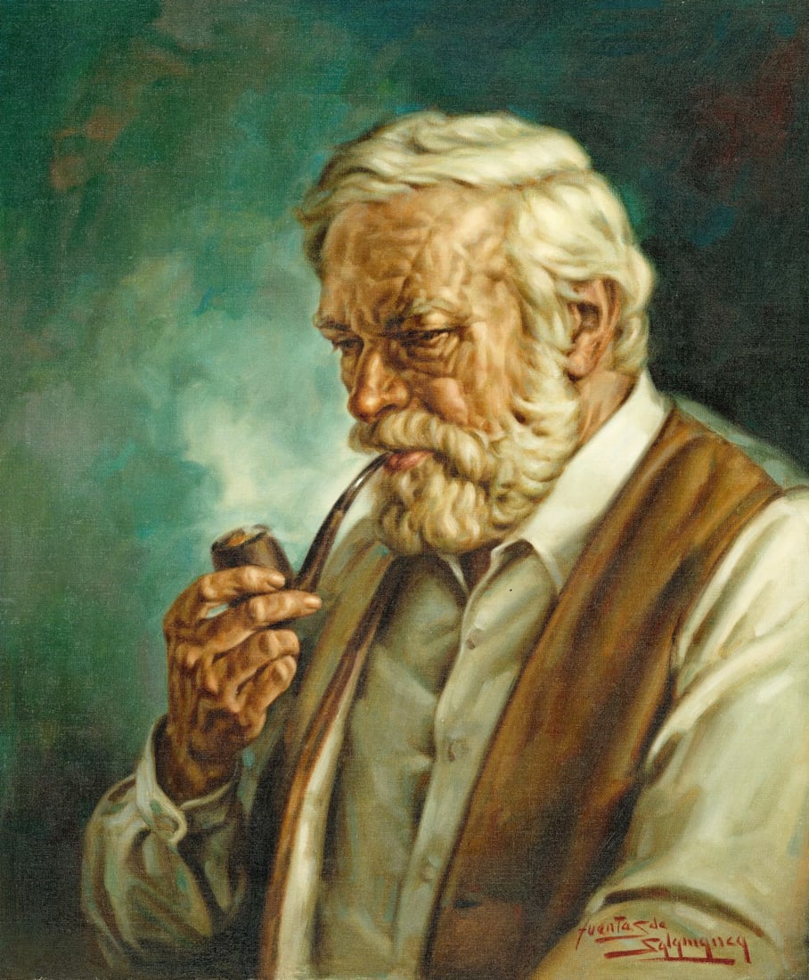 Jose Fuentes de Salamanca (Spain,1934-?) oil painting (1 of 11)