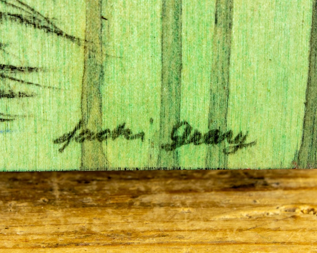 Jackie Geary (NJ,CT,CA,20/21C) oil painting - 4