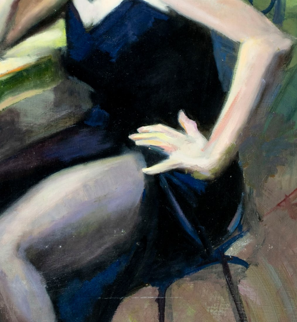 John Reilly (NY,NJ,1942-2021) oil painting - 7