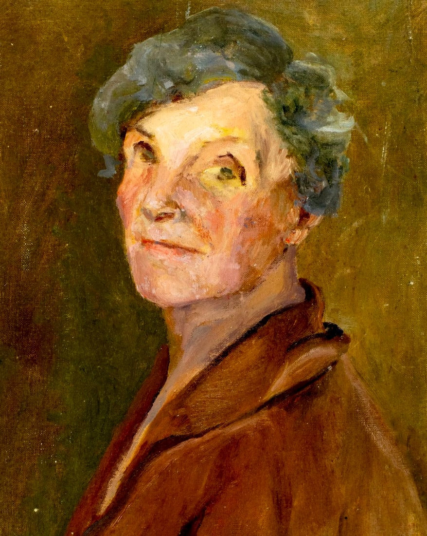 Helen DuMond (NY,CA,OR,1872-1968) oil painting - 4