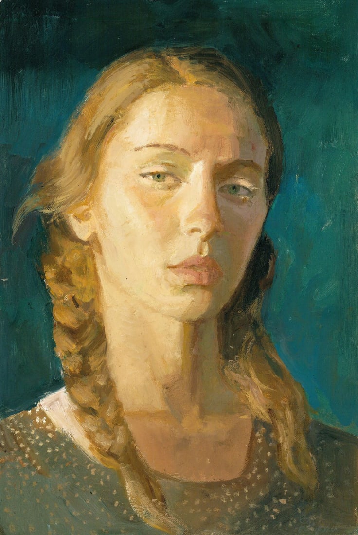 Maria Deriy (Ukraine,20/21C) oil painting (1 of 10)