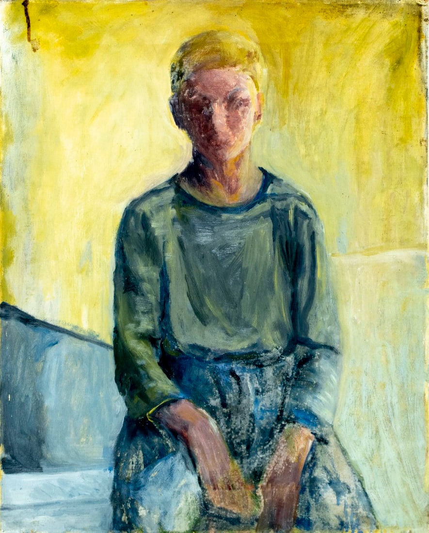 Helen DuMond (NY,CA,OR,1872-1968) oil painting (1 of 12)