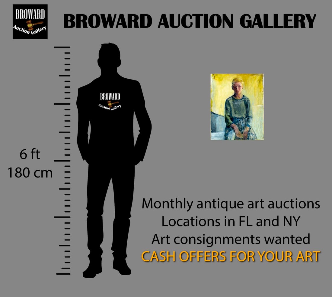 Helen DuMond (NY,CA,OR,1872-1968) oil painting - 2