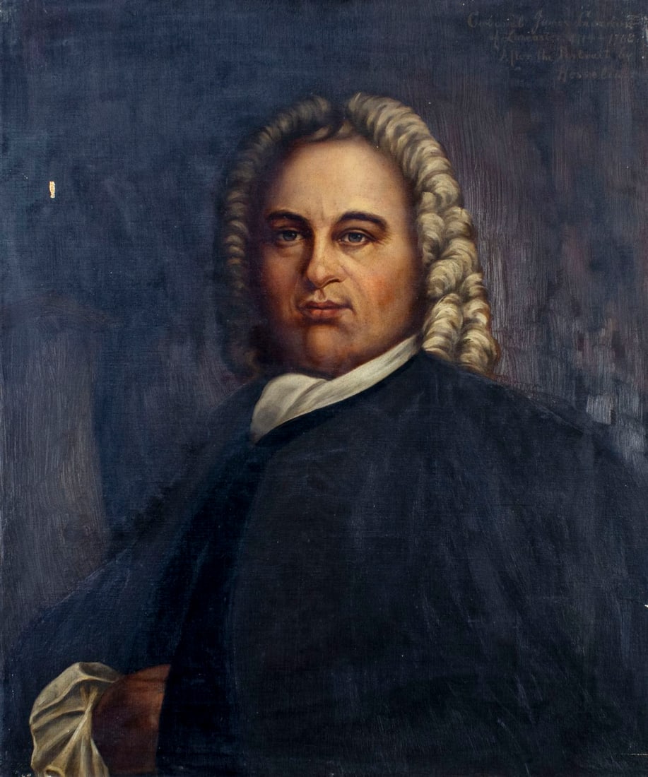 Antique 19C American oil painting (1 of 11)