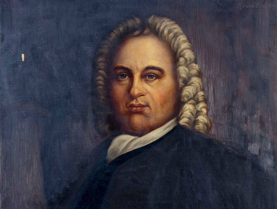 Antique 19C American oil painting - 4