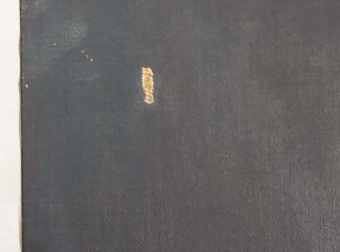 Antique 19C American oil painting - 9