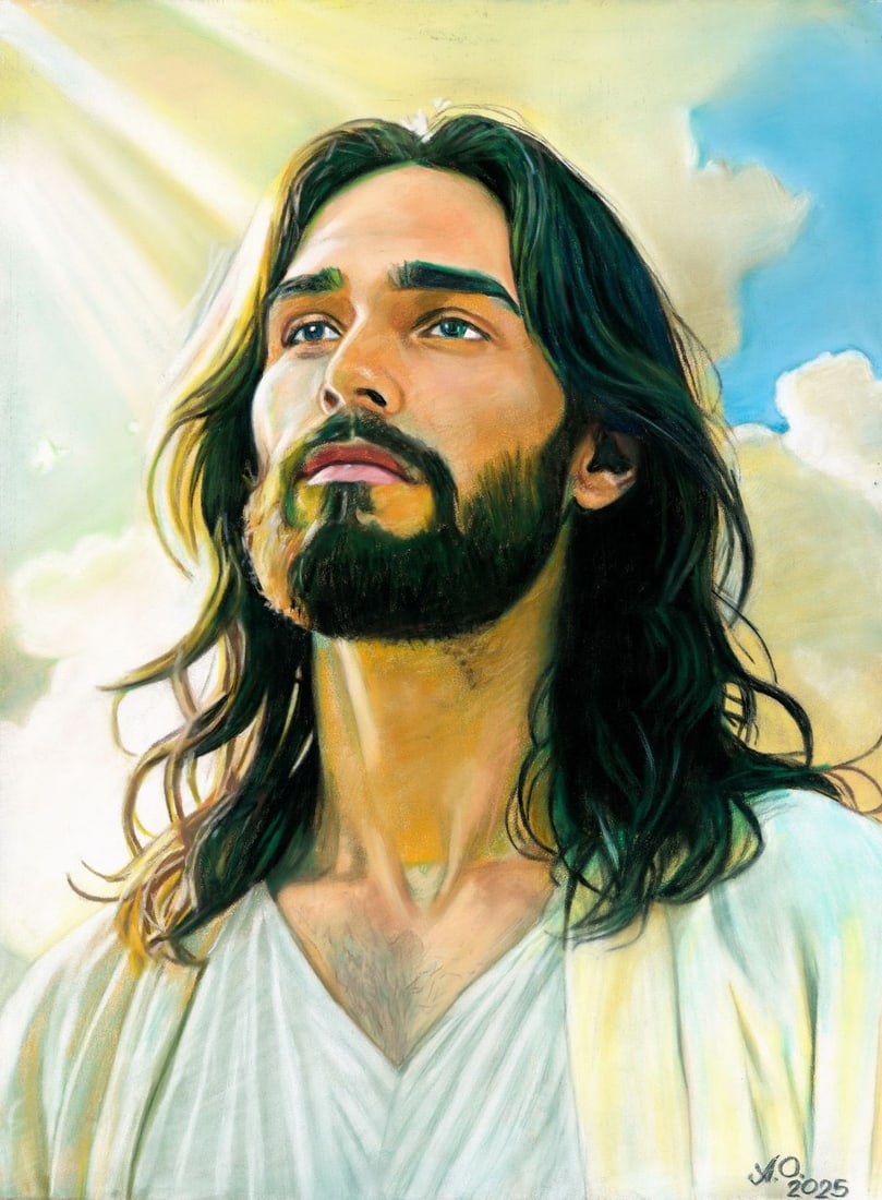 Oleksandr Achkasov (Ukraine,b 1965) pastel painting (1 of 11)